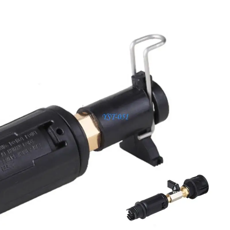 E15A Adjustable High Pressure Washer Nozzle with Safe Lock Quickly Plug Sprayer For Efficient Cleaning Enduring