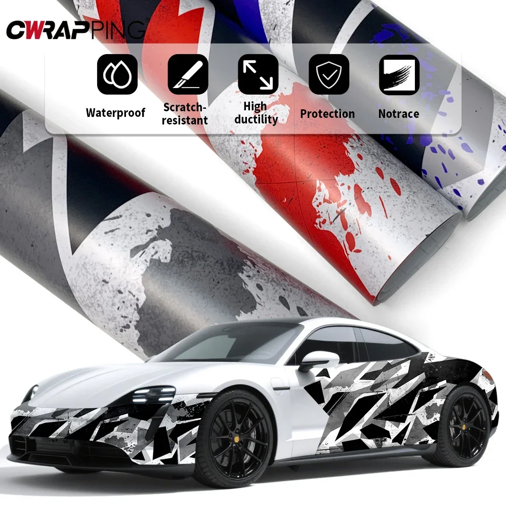 

Camouflage Stickers Vinyl Wrap Car Films Covering Carbon Fiber Vinyl for Motorcycle Vinyls Wrapping Tools Off Road Accessories