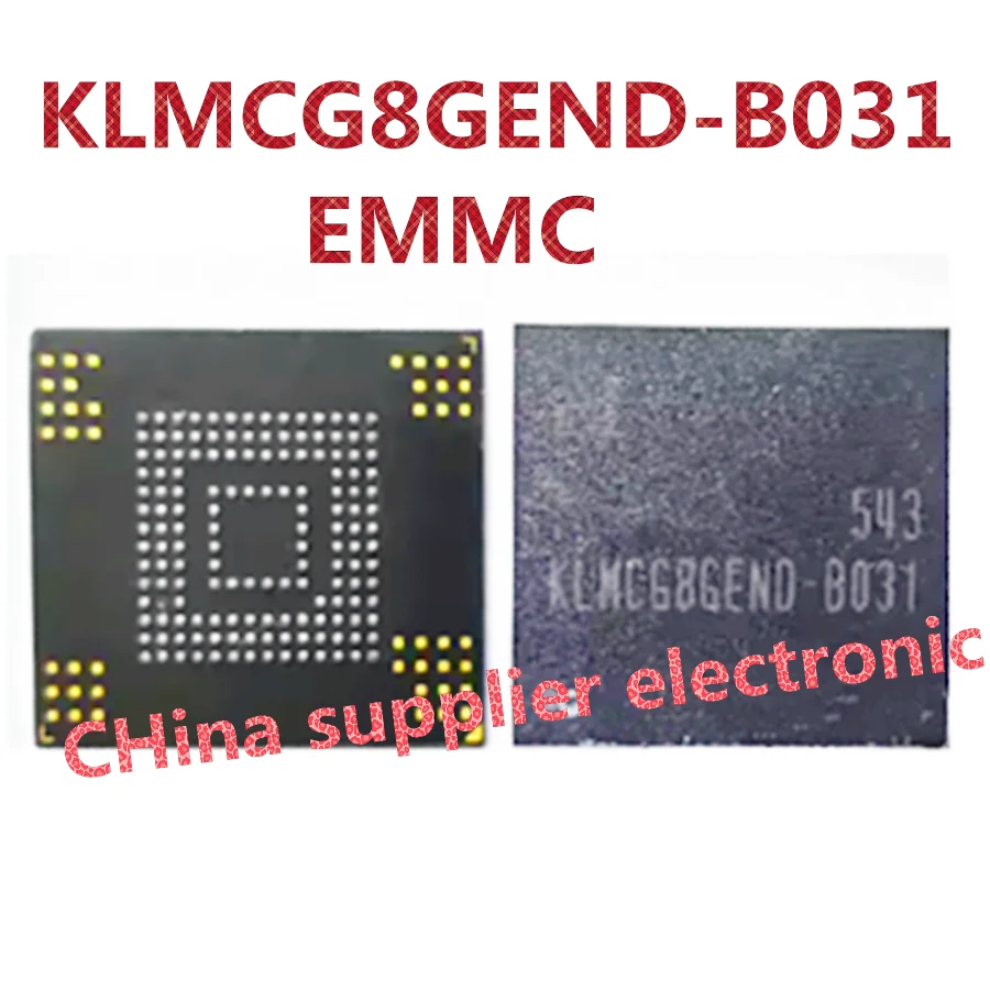 

KLMCG8GEND-B031 For Xiaomi note expanded memory 64G EMMC second hand