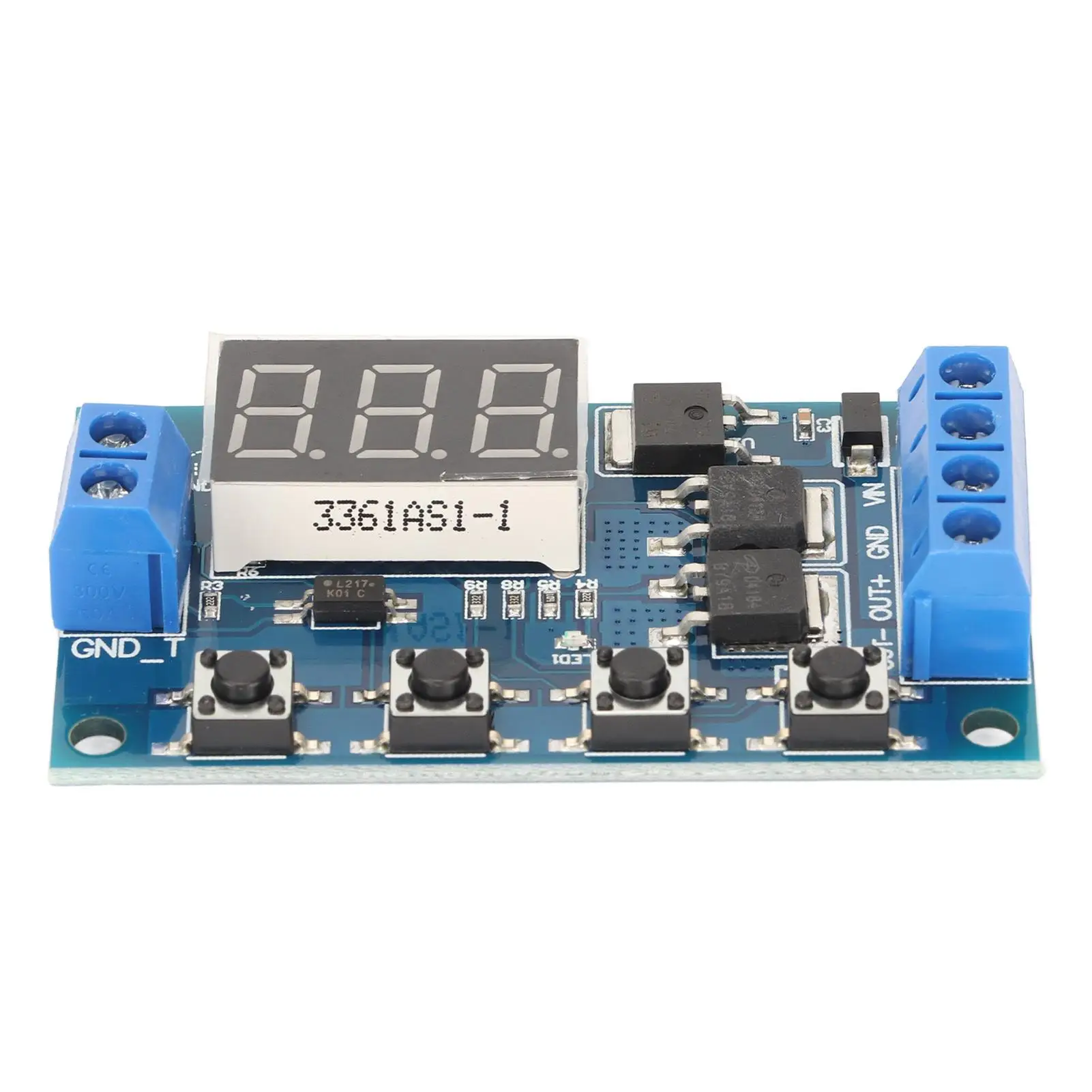 5-30V Dual MOSFET Control Board - Pro Trigger Cycle Timer Delay Switch for smart Home Automation