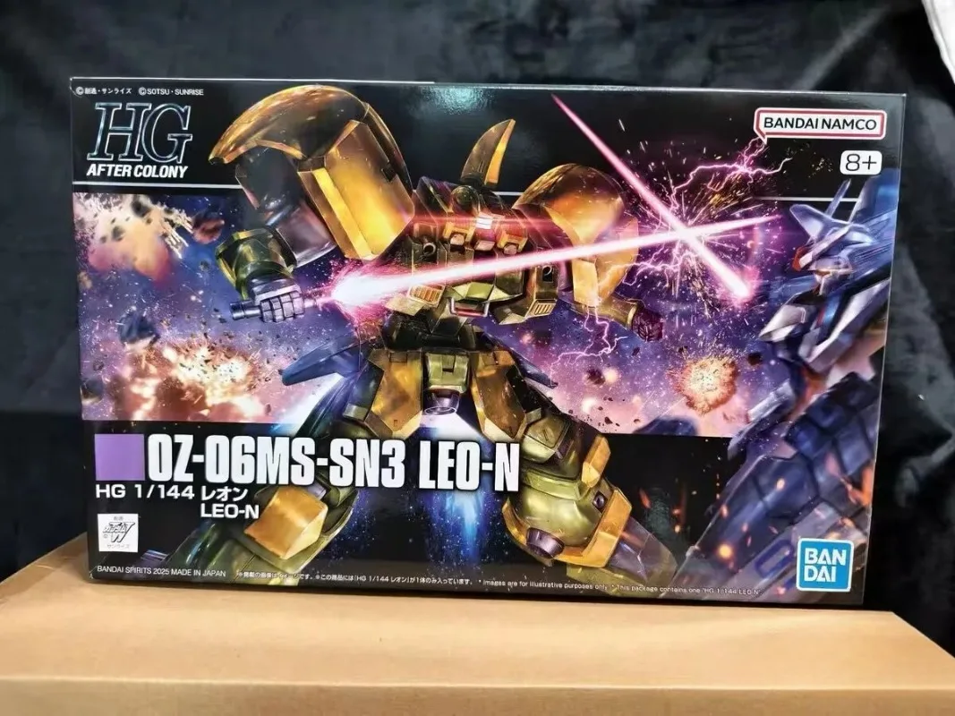 

В наличии оригинальный набор фигурок Bandai Gundam HGUC 1/144, аниме-фигурки Лео Н, PB Gunpla, модель игрушки, украшение, подарки