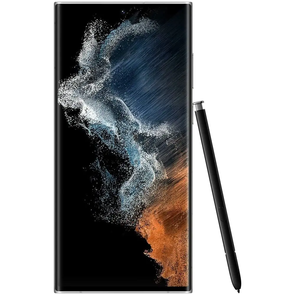 هاتف Samsung Galaxy S22 Ultra 5G Android الذكي المجدد 6.8 بوصة 108 ميجابكسل هاتف Samsung S22U الإصدار الأمريكي 5000 مللي أمبير في الساعة بأربعة ألوان