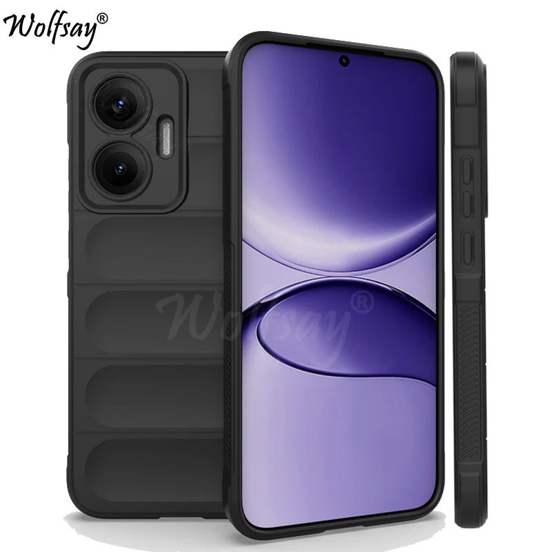 Funda de teléfono a prueba de golpes para Xiaomi Poco F7, funda trasera completa de silicona suave antideslizante para Poco F7, funda para Poco F7 Pro F7 Ultra
