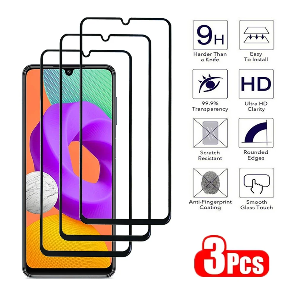 2Pcs Tempered Glass…