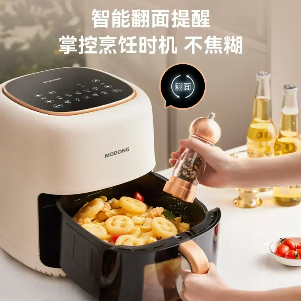 High-tech Large Capacity Smart Air Fryer with Visual Display and Automatic Operation - Ideal for 360° Baking