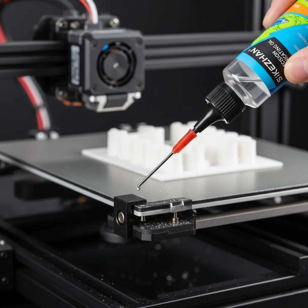 زيت تشحيم للطابعة ثلاثية الأبعاد مع طرف إبرة، السكك الحديدية الخطية/المسمار الرصاص/المحمل التشحيم، تشغيل سلس وهادئ، مضاد للصدأ، رعاية الصيانة #3