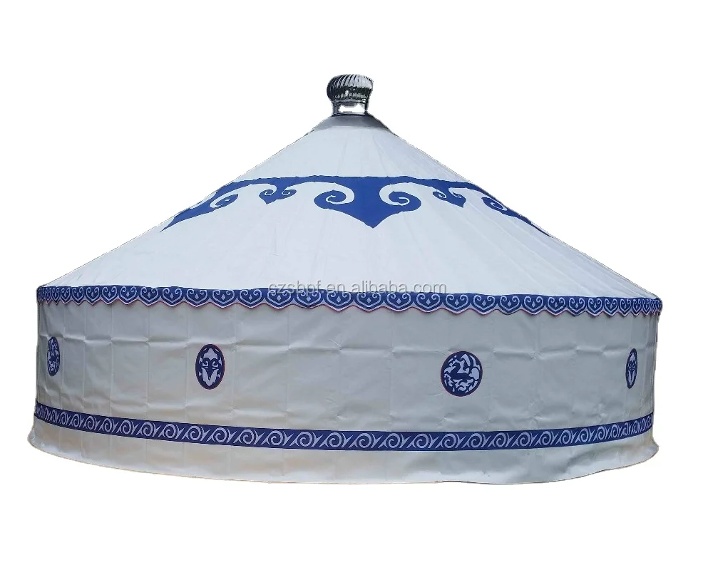 2026 Luxury Mongolian Four-Season Canvas UV-Resistant Yurt Tentpromote sales
