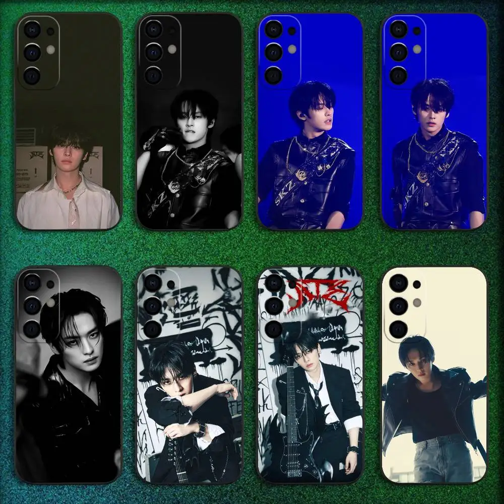 

Singer L-Lee Know Phone Case For Samsung S25,S24,S21,S22,S23,S30,Ultra,S20,Plus,Fe,Lite,5G Black Cover