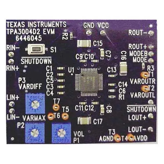 New   TPA3004D2EVM EVAL MOD FOR TPA3004D2