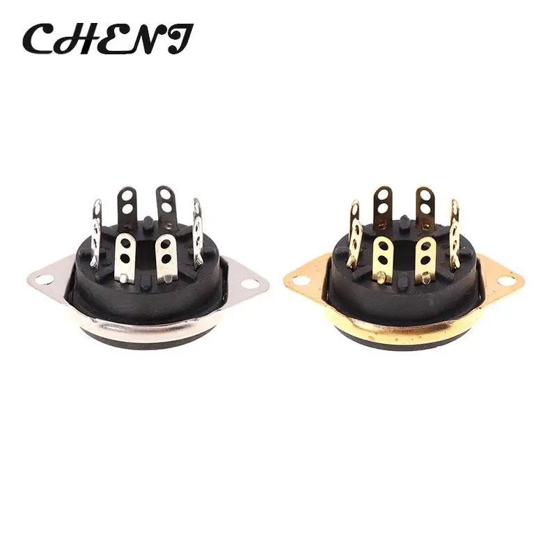 

1PCS 8pin Octal Bakelite Tube Socket Base S8WPF For CV181 5881 6SN7 KT88 EL34 6550 6SL7 KT66 6CA7 5AR4 Vacuum Tube Amplifier