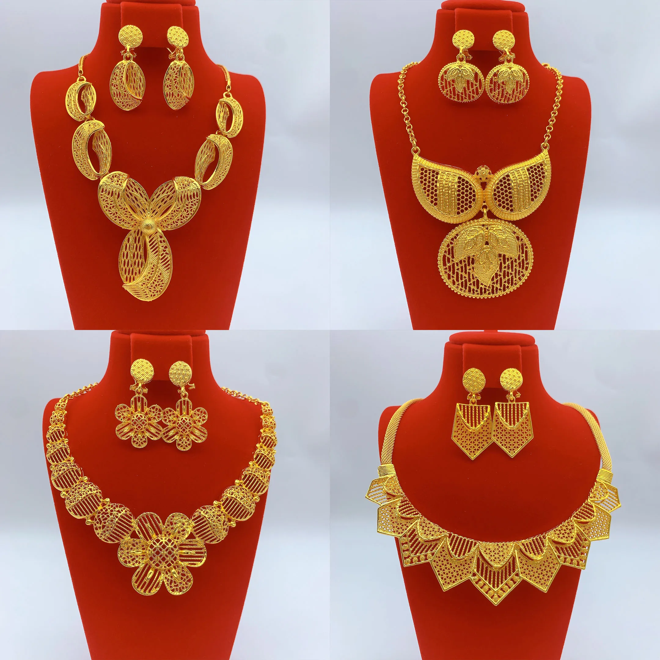 Indian Jewelry Set … - image