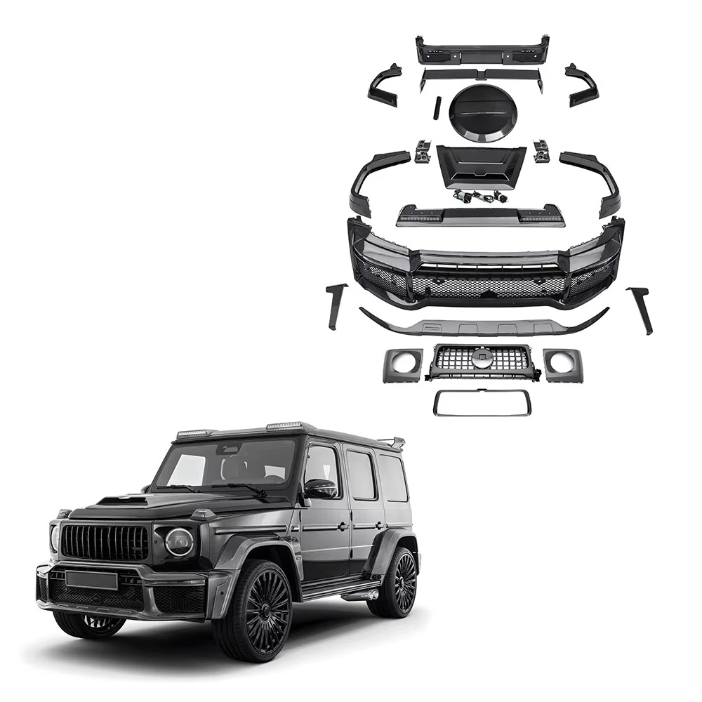 STLF Dry Carbon Fiber Premium Grade G800 Style Full Set Body Kit for  G-Class G63 W463A W464 W465 Widestar Tuning Parts