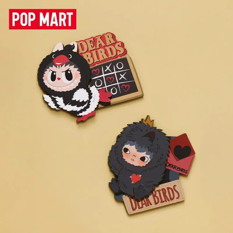 

POPMART Dear Birds Series Fridge Magnet Blind Box Toys Kawaii Anime Action Figure Surprise Mystery Box Dolls Girl
