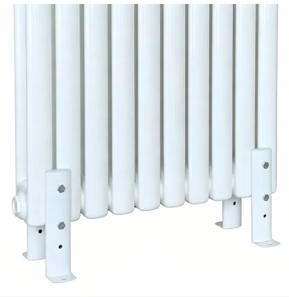 45cm Steel Radiator Floor Stand Support Bracket With 13cm Screws For Home Heating Stability And Safety Installation Kit