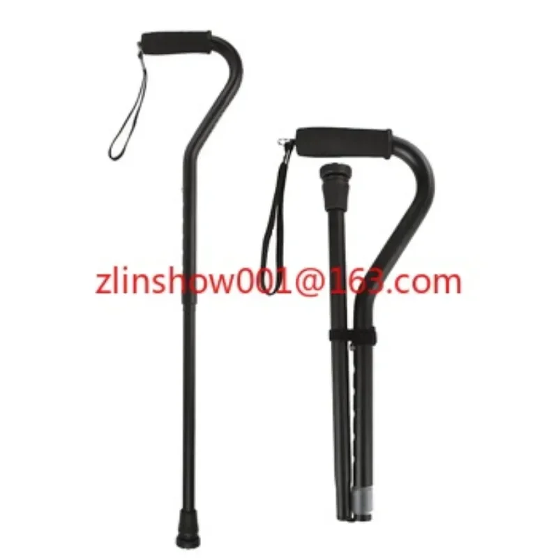 Hot selling custom folding Aluminum Alloy Walking Cane  adjustable anti slip Walking Sticks for elderly