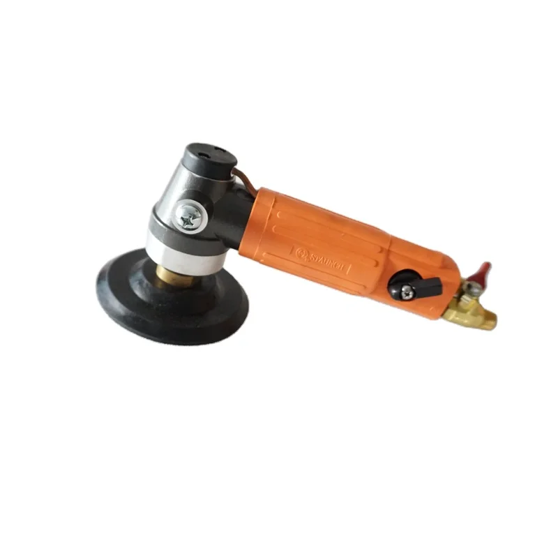 APTW-Mini Air Hand Held Polishing Machine para pedra, Moinho de água de injeção pneumática, Polidor profissional de ar úmido