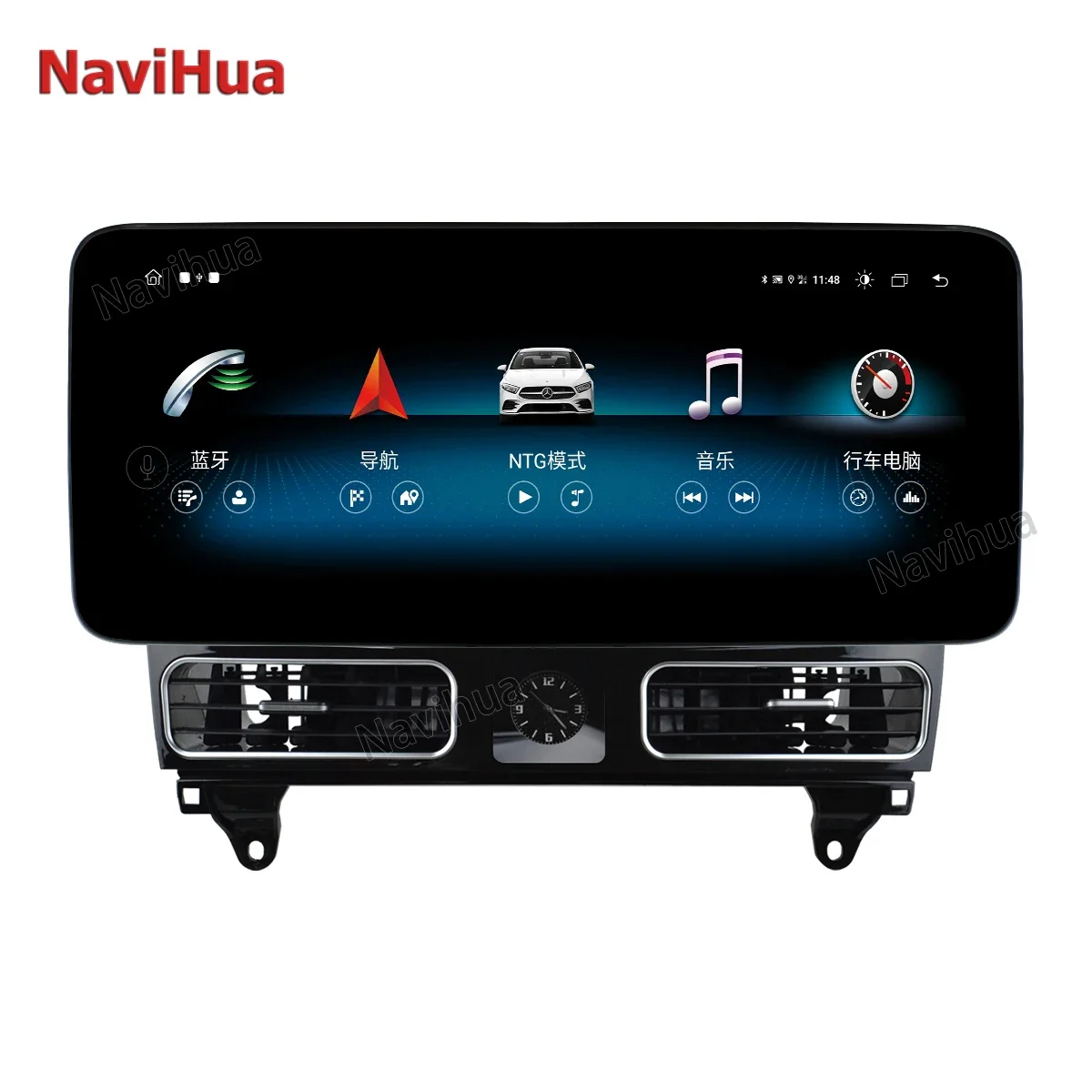 Autoradio per Mercedes Benz ML GL W166 X166 2012-2015 Android13 aggiornamento interno Touch Audio Carplay navigazione GPS Monitor per auto