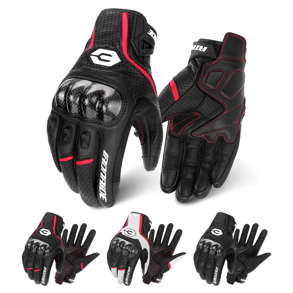 

Motorcycle Riding Gloves Anti Fall And Anti-collision Motorcycle Leather Gloves Men's Motorcycle Gloves Outdoor Riding Equipment