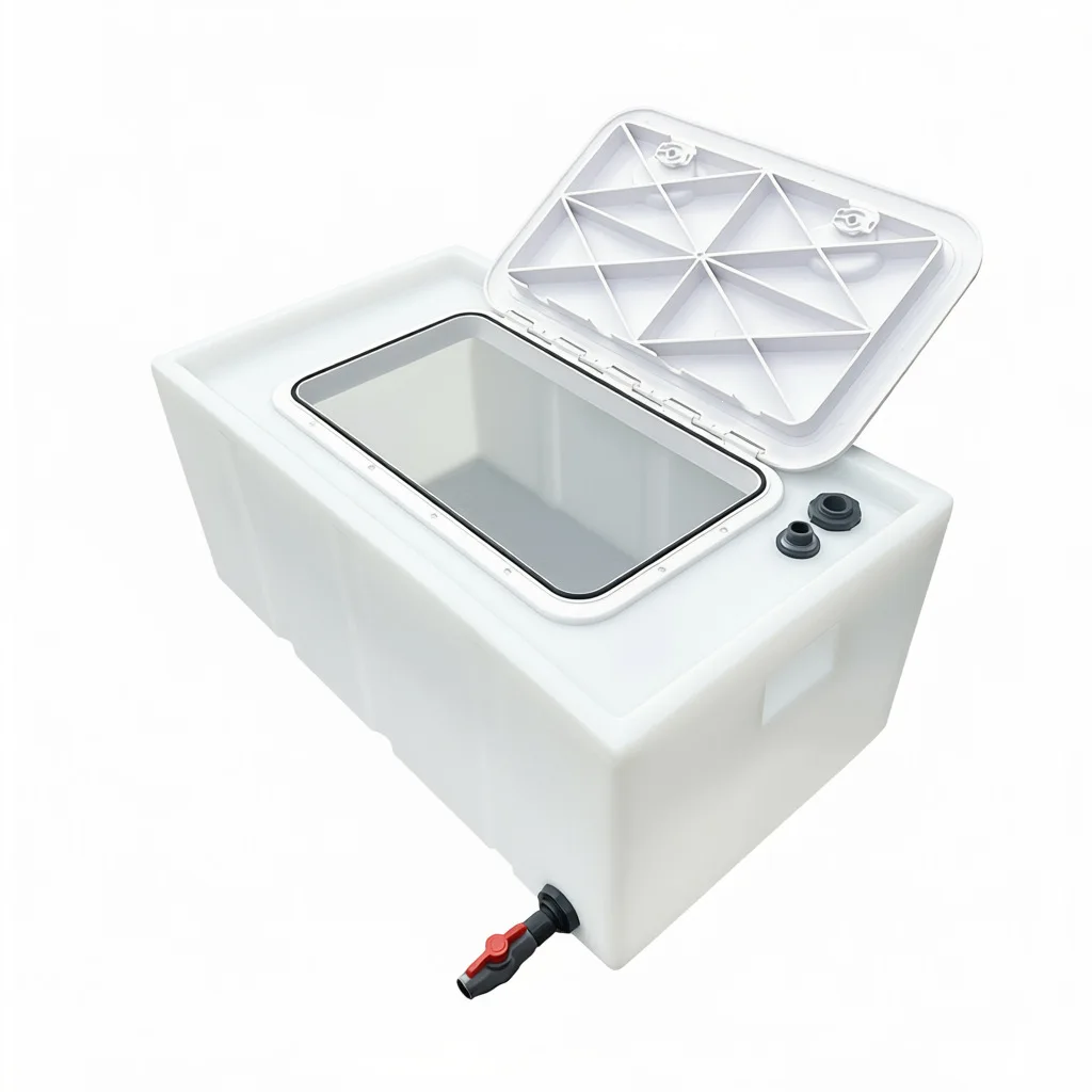 Trunk of Trolley 100L130L Horizontal Clamshell Fish Box 180L800L Live Fish Transportation Modified Anti-spill Water Tank