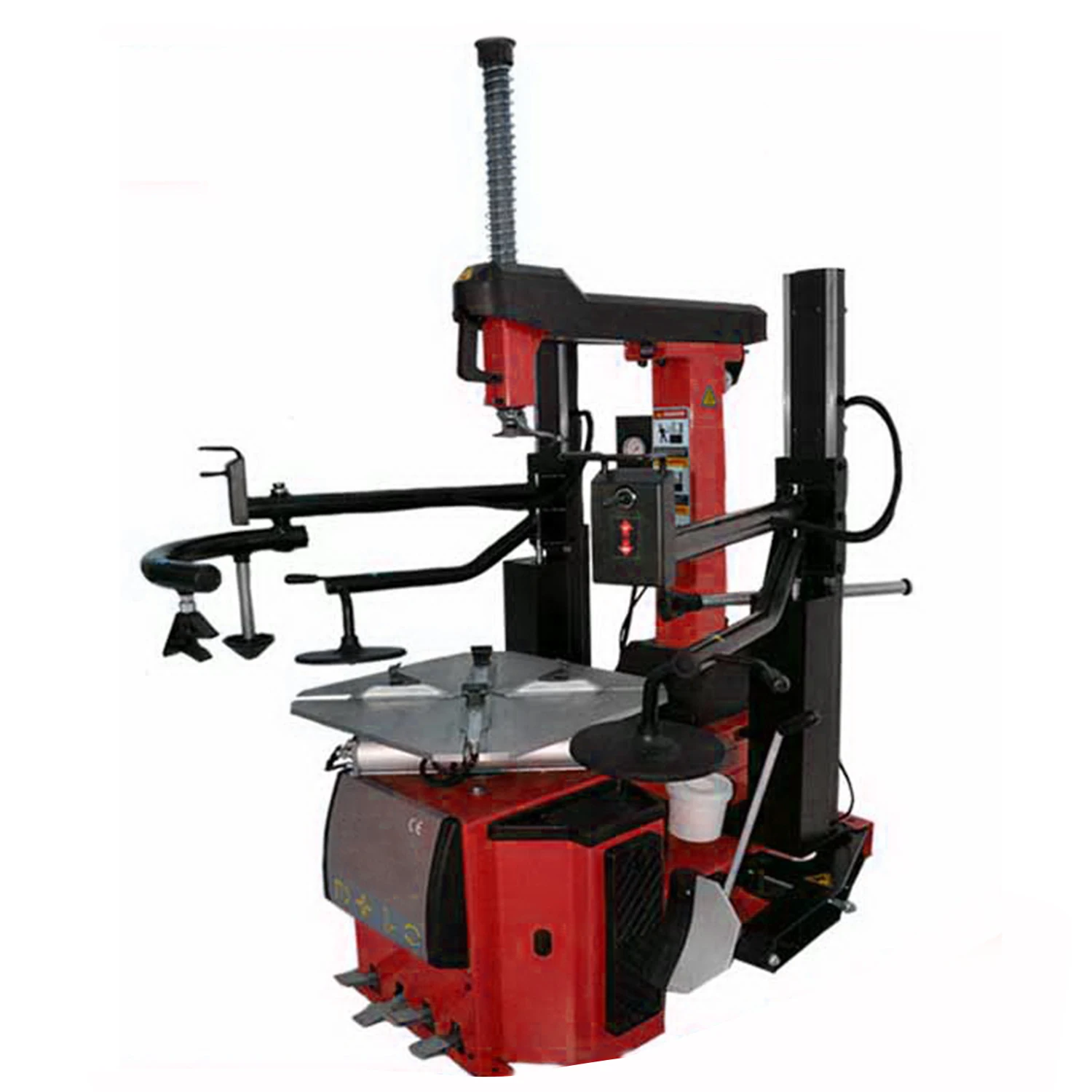 Car Automotive Touchless Swing Arm Tire Changer Tyre Changer Double 2 Two Helper Assisting Arm Pneumatic Tire Changing Machine