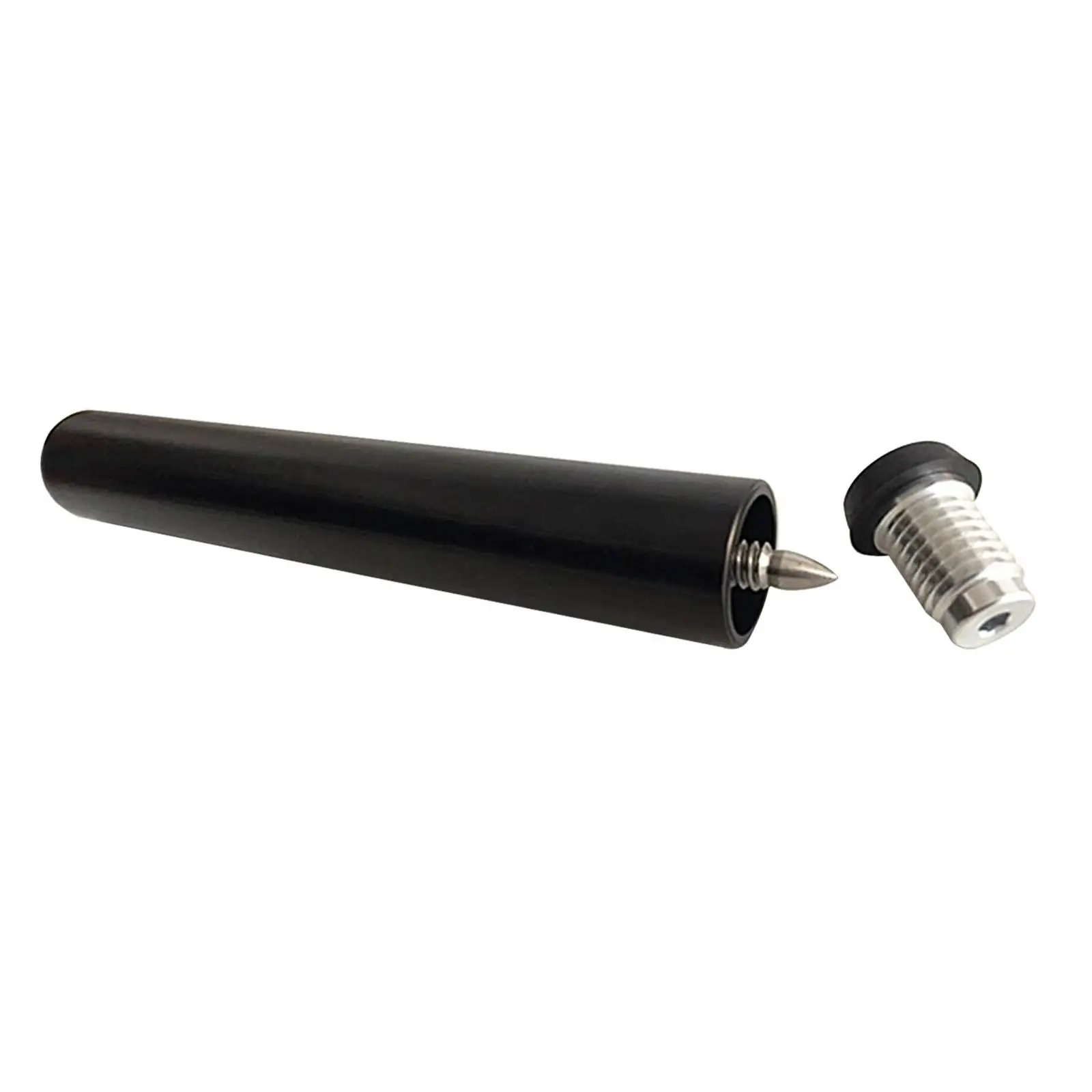 Pool Cue Extension with End Cap Cue End Lengthener Billiard Connect Shaft Length 8