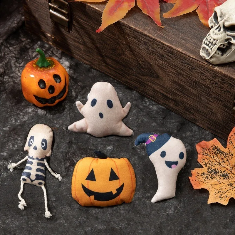 تحتوي ألعاب القطط للهالوين على النعناع البري لتخفيف الملل ألعاب الحيوانات الأليفة #1