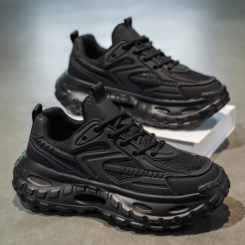 Men's Luxury Sneakers Casual Lace up Trainer Race Shoes Fashion Loafers Running Shoes Tenis Male Comfortable Walking Footwear