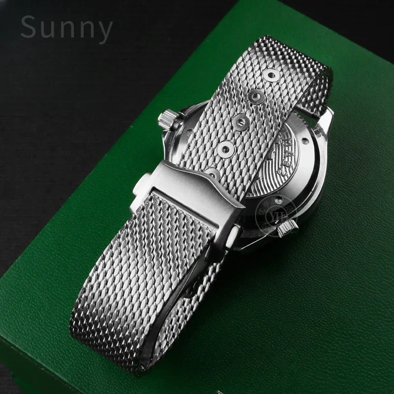 For Omega 007 Flawless Death 210.90 Seahorse 300 Ghost Party Rose Gold Fine Steel Watch Strap Men\'s Comfortable Bracelet