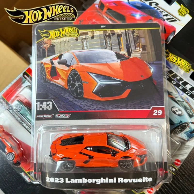 

Новые оригинальные модели Hot Wheels 2026 года, масштаб 1:43, HMD41 Lamborghini Toyota, литые под давлением, коллекционные спортивные автомобили для хобби и подарков