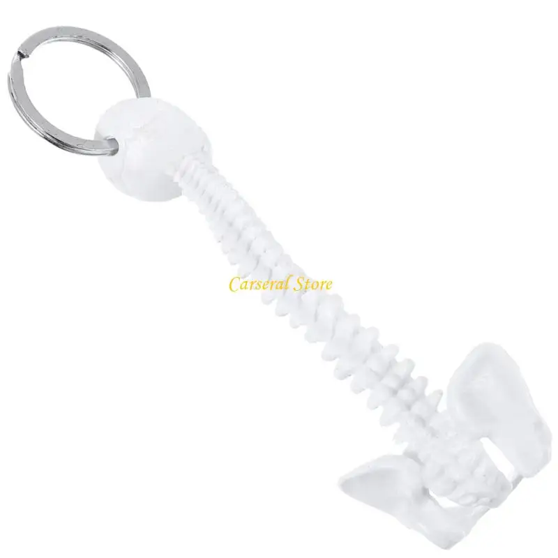 M4YF مصغرة في سلسلة مفاتيح الهيكل العظمي للعمود الفقري البشري لتدريس المساعدات التشريحية الزخرفية النموذج التشريحي مفتاح السيارة