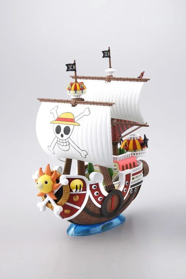 Bandai Original One Piece Grand Ship Collection Thousand Sunny Anime Action Figure luffy Ship Model Kit Assembly/Assembling