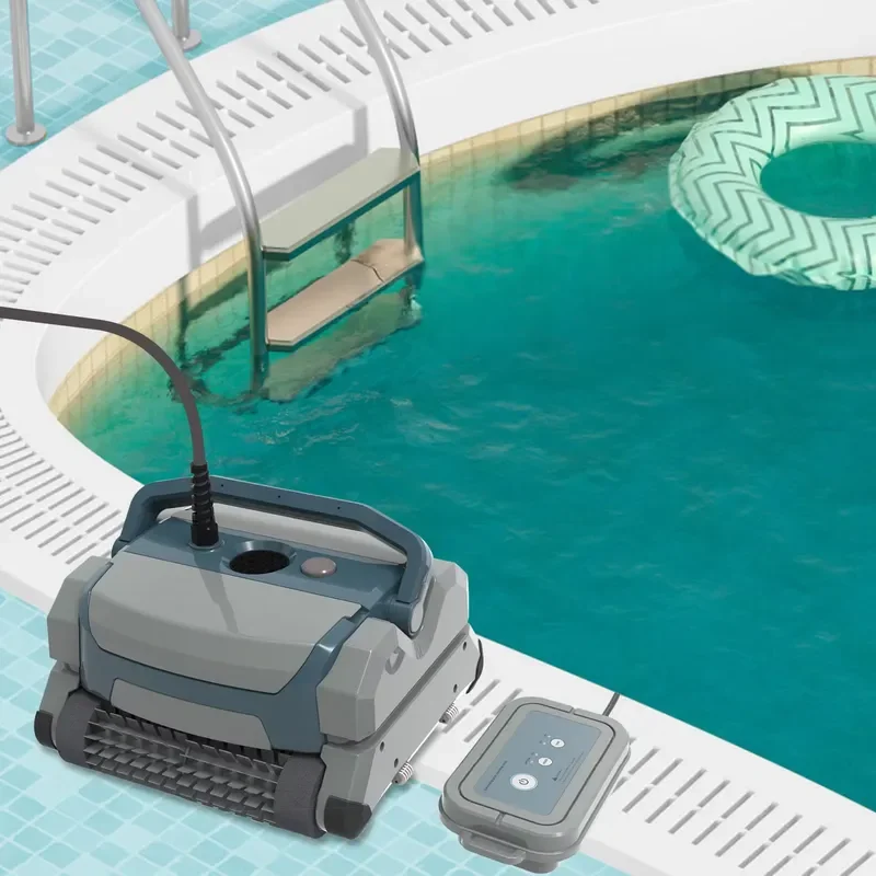 Automatic Robotic Pool Cleaner Underwater Vacuum Suction Device for Inground Above Ground Swimming Pools Efficient Cleaning