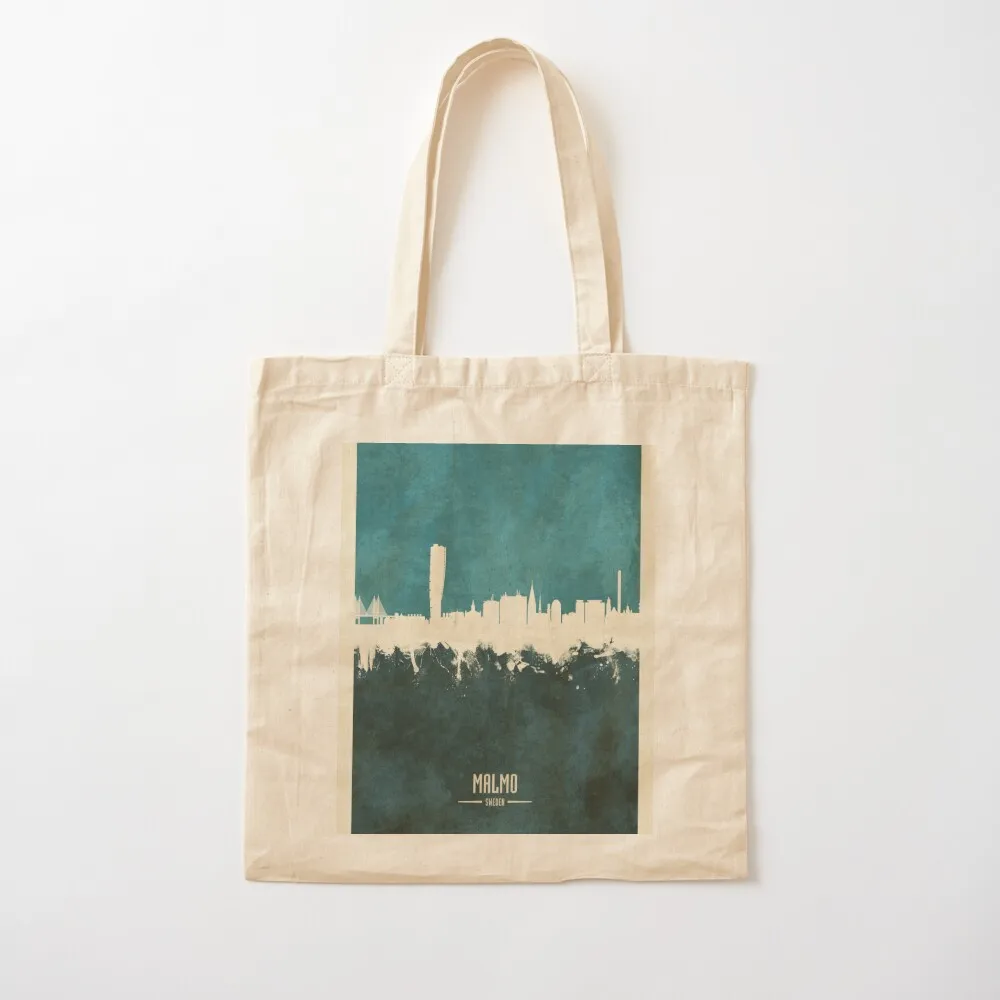 

Malm Sweden Skyline Tote Bag