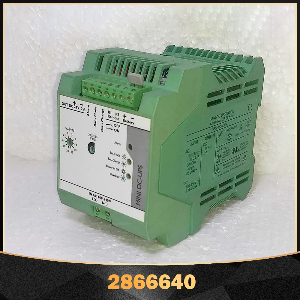 For Phoenix DC-UPS Uninterruptible Power Supply MINI-DC-UPS/24DC/2 MINI 2866640