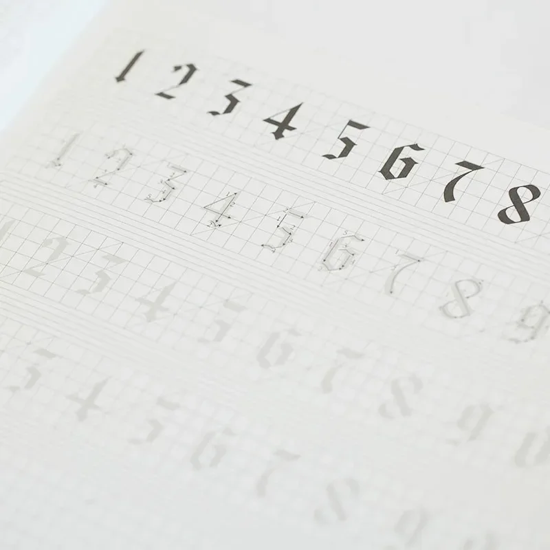 Gótico inglês copybook itálico inglês caligrafia cópia mergulho livro de exercícios iniciante curso ordem radical prática copybook