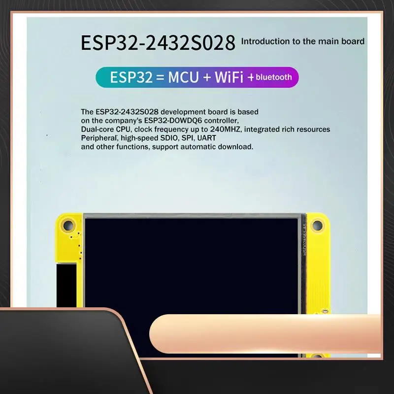 

ESP32 Wi-Fi Bluetooth Макетная плата 2,8 дюйма 240X320 Смарт-экран TFT-модуль LVGL Сенсорный экран