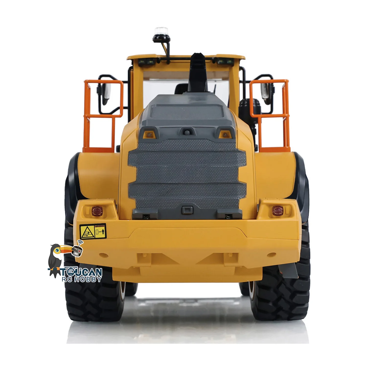 L260H 1/16 Skala RC Ładowarka DoubleE E592 Ładowarka elektryczna Dźwięk Światło Zdalne sterowanie Samochód Ciężarówka budowlana Chłopcy Zabawka TH23665