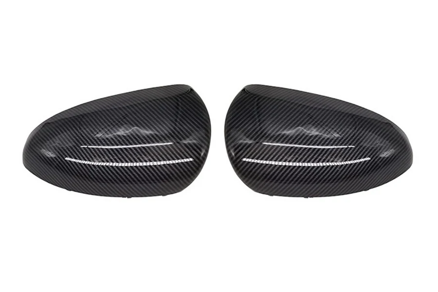 For Chevrolet Cruze 2009 2010 2011-2014 Car Exterior Rearview Mirror Cover Side Mirrors Housing Shell Carbon Fiber 1 Pair