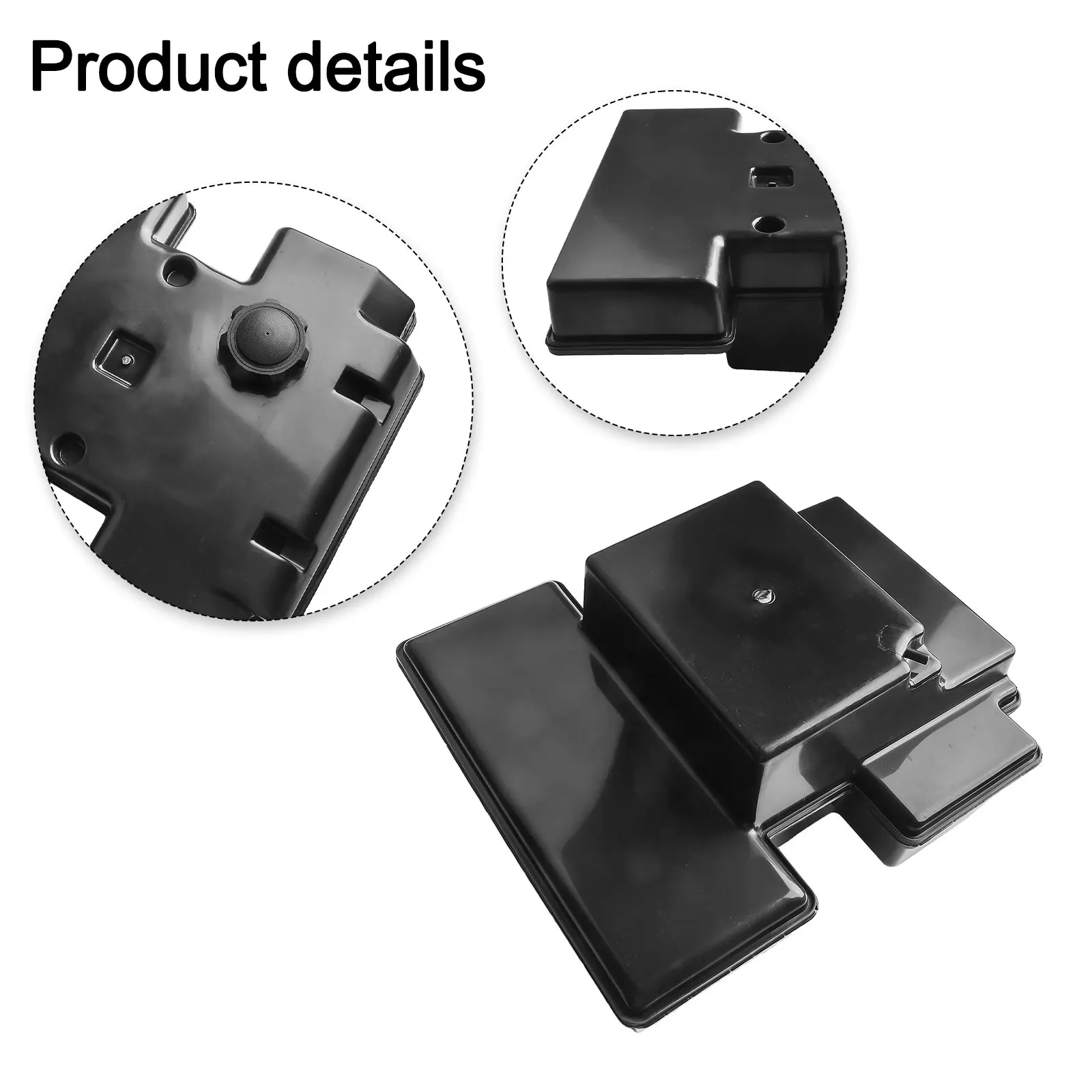 Black Plastic Fuel Tank With Cap Replacement For For For Craftsman 532157103 YTH150 YTH1542 YTH180 Lawn Mower Parts