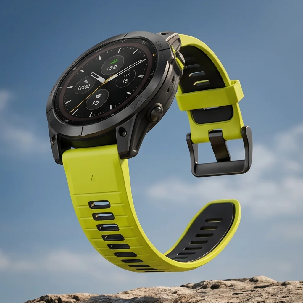 QuickFit 22mm 26mm Zweifarbiges Sport-Silikonarmband für Garmin Fenix 8 7X 7 6X Epix Pro Gen 2 47mm 51mm Armband Uhrenarmbänder