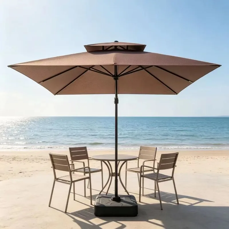3.5M Large Market Umbrella, Large Solar Parasol, with Waterproof Function, Umbrella Manufacturer, Premium Garden Fast Delivery
