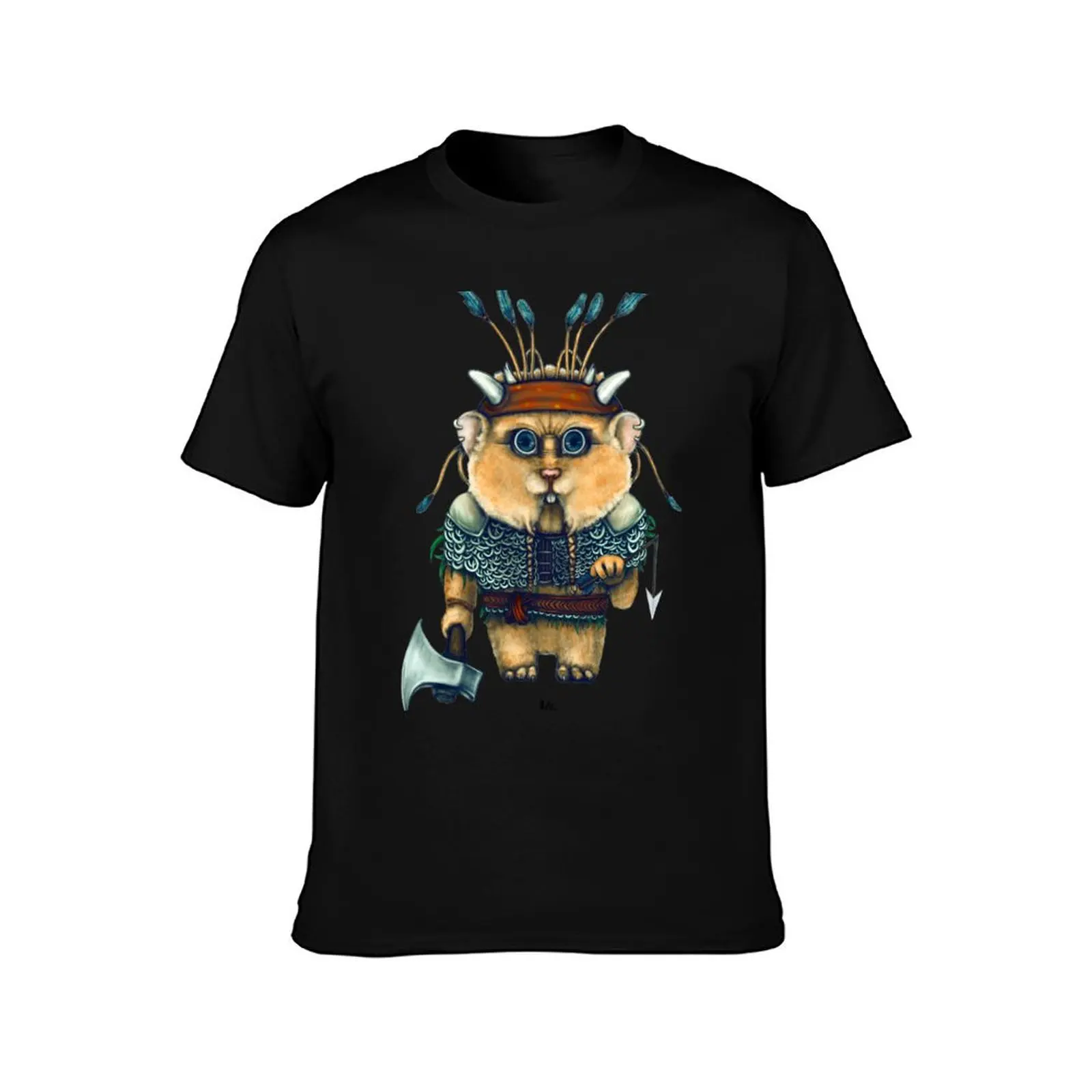 Hamster Bassi T-Shirt Thanksgiving Day Tee Top