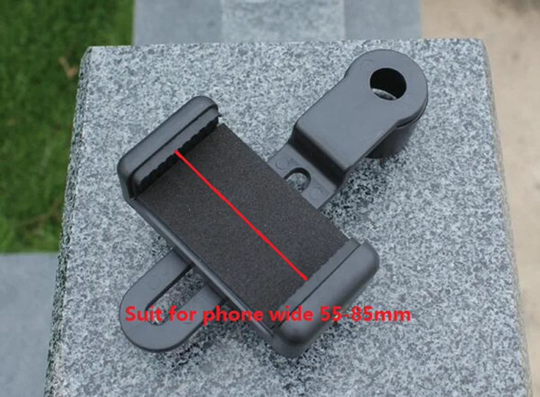 26mm Microscope Universal Stand Mount Smart Phone Photo Binoculars Photograph Support Adapter Hands Eye Free Clip Holder