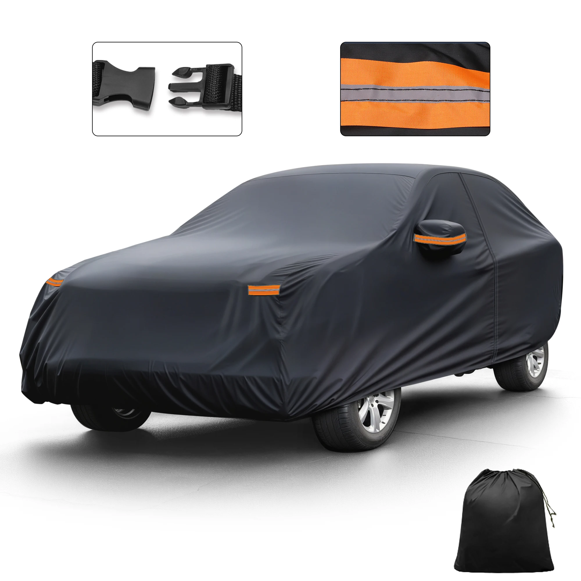 

Motoforti Car Cover for Mazda CX-5 210D-PU Outdoor Full Car Cover All Weather with Door Zipper