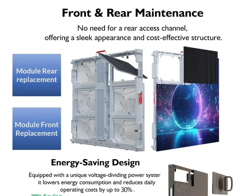 High Brightness Waterproof Outdoor Fixed LED Advertising Billboard Complete Exterior Display Screen P4 P8 Pantalla Para Exterior