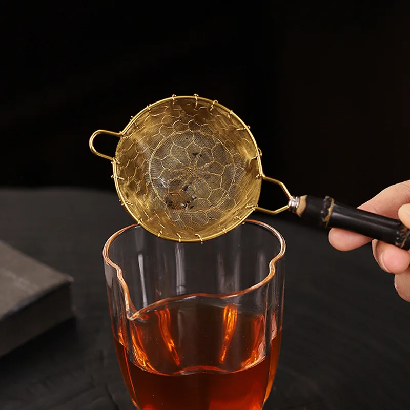 304 Stainless Steel Tea Strainer, Japanese Style, Handwoven Filter Mesh, Tea Infuser, Tea Accessory