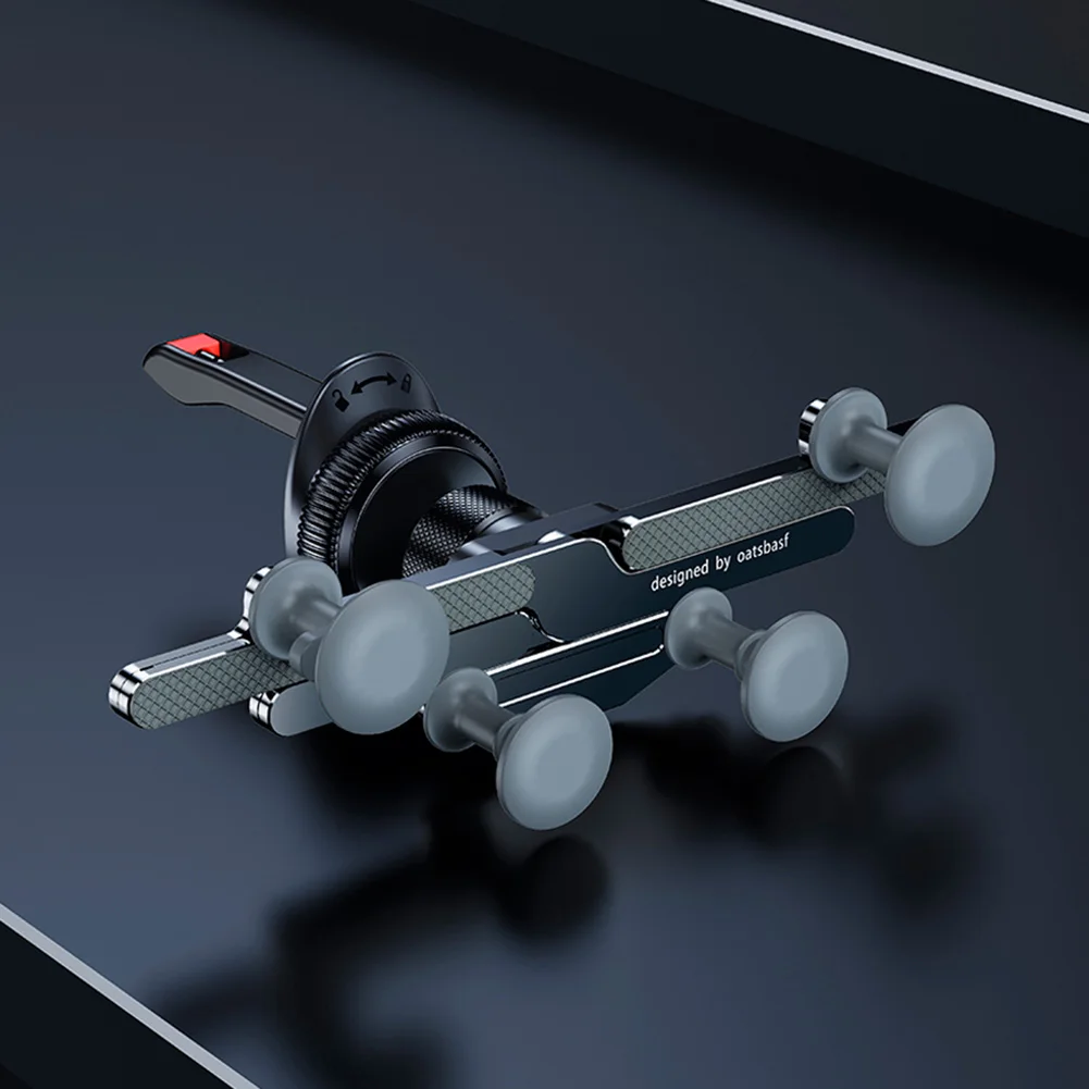 Dudukan Ponsel Mobil Layar Besar Khusus Interior Braket Universal Lengan Dapat Disesuaikan untuk Layar Lipat & Tablet