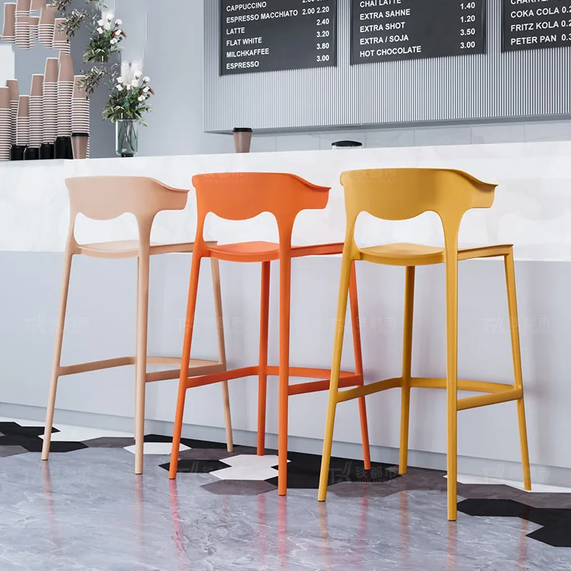 

Modern Bar Chair Stool Design Garden Luxury Chairs Taburetes Altos Cocina Stools Kitchen Reinforce Outdoor Library Furniture