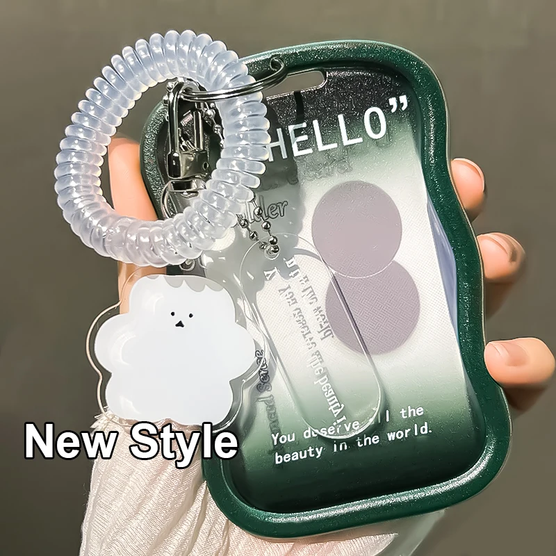 1 Set Student Slide Cover Card Set Meal Card Bus Card ID Protection Set Access Card Campus Card