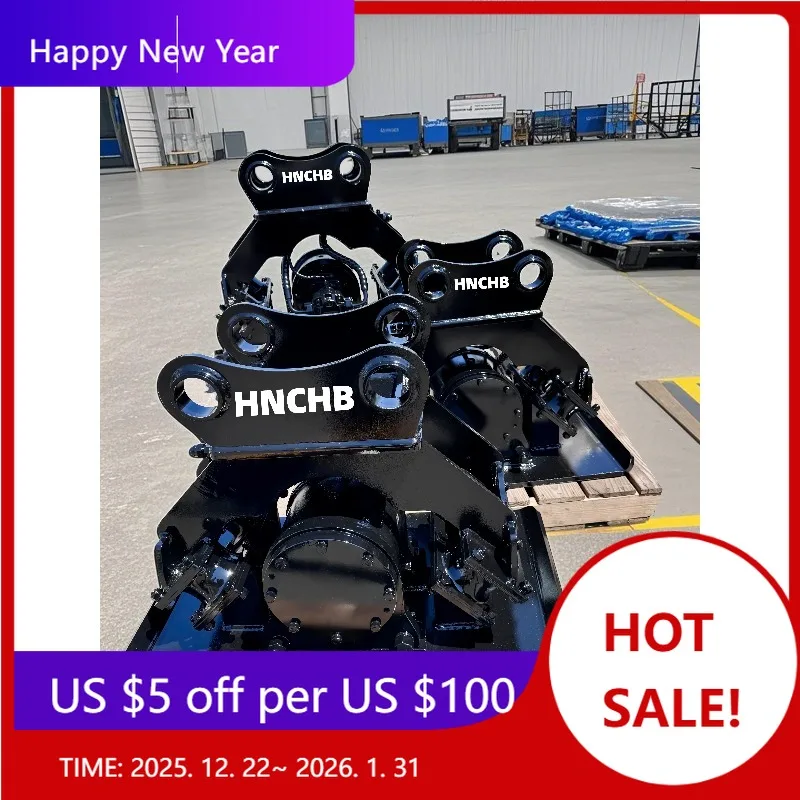 

Construction Machinery Attachments Hydraulic Compactor Machine Soil Earth Vibrate Rammer